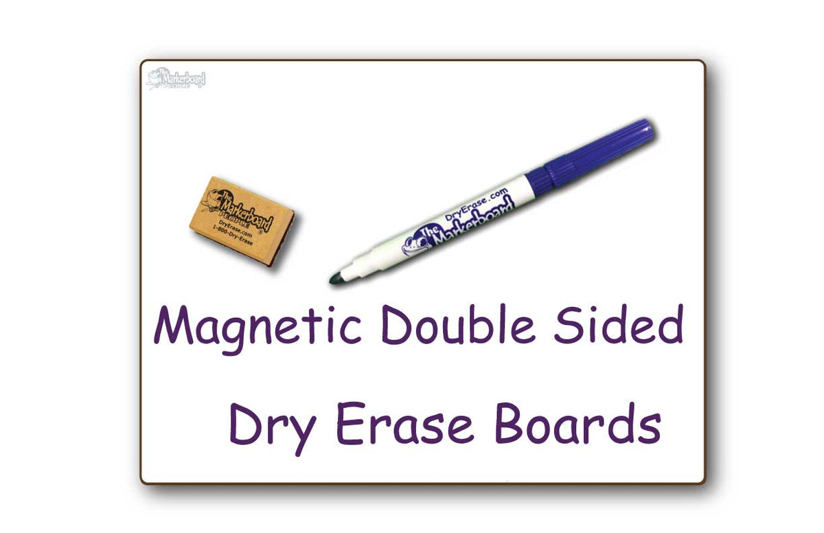 The Teachers' Lounge®  Two-Sided Magnetic Dry Erase Board, Plain