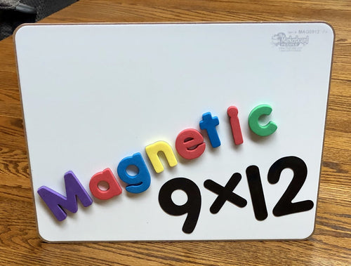 Blank Magnetic Dry Erase-SINGLE-SIDED  9