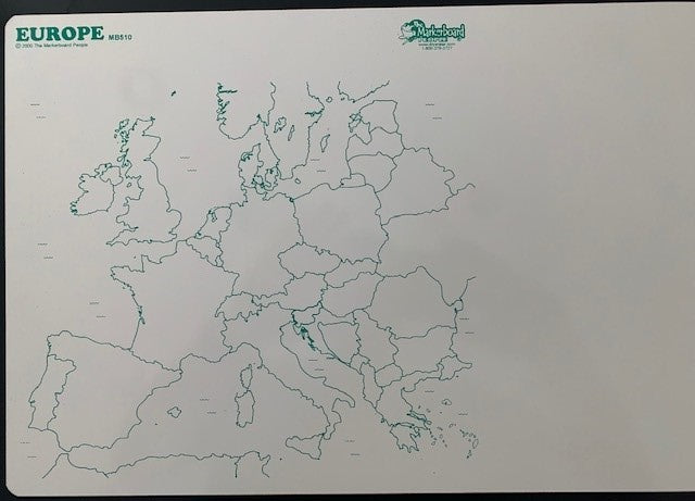 Europe Map Board