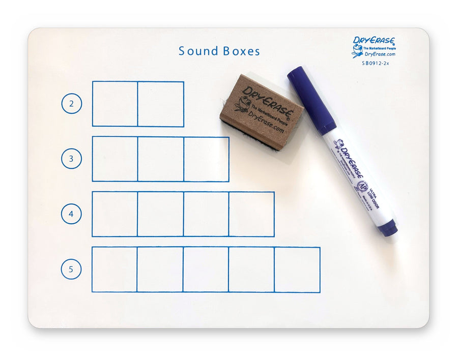 Sound Boxes Board - Marker & Eraser Combo Kit