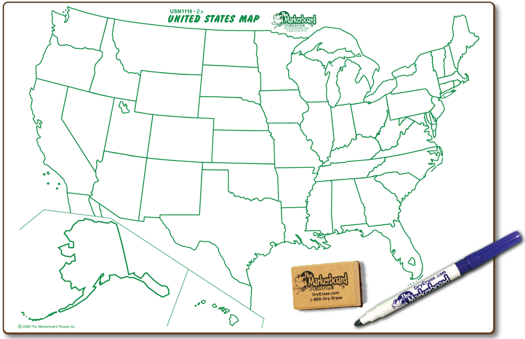 US Map Board