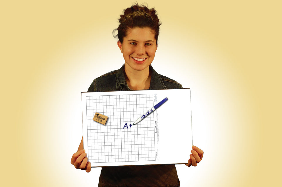 Dry Erase Board with Grid and Marker - Simply Charlotte Mason