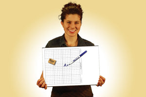 Very Versatile DryErase 11x16" Double-sided Graphboard: Algebra I & Geometry - 4