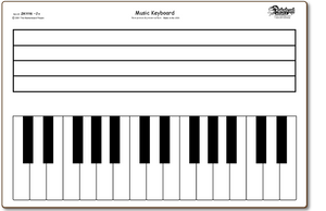 MUSIC KEYBOARD - BOARDS ONLY - ZK1116-2x